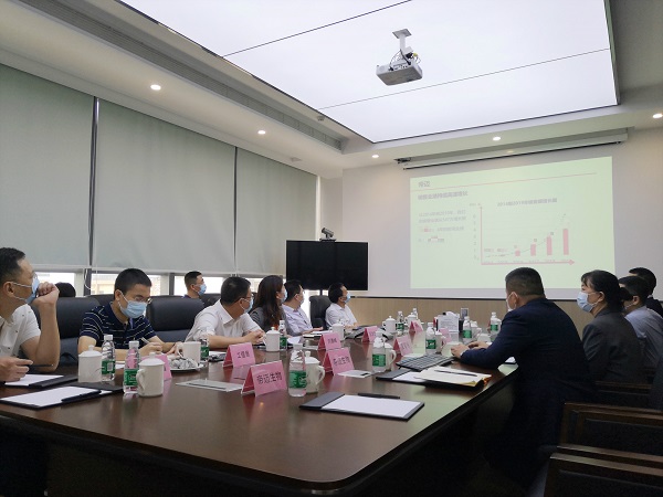 深圳光明區劉德峰副區長率隊赴帝邁生物走訪調研