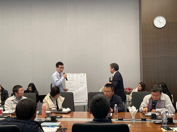 樊小寧老師為比亞迪做《年度業績計劃與任務完成》專項輔導